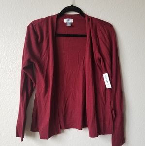 Old navy Maroon Cardigan